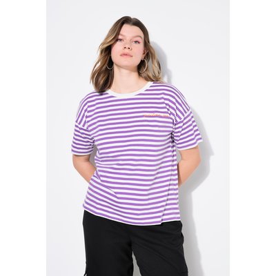 T-shirt à rayures oversize, avec broderie STUDIO UNTOLD