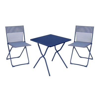 Ensemble 1 table 2 chaises pliantes - BALCONY LAFUMA MOBILIER