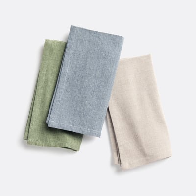 Juego de 4 servilletas de mesa de algodón, Navao LA REDOUTE INTERIEURS