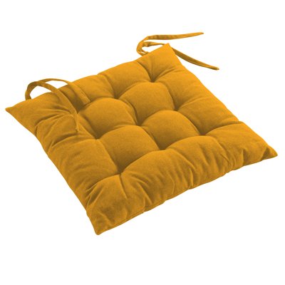 Coussin de chaise coton recycle Collection Grand Mistral DOUCEUR D'INTÉRIEUR