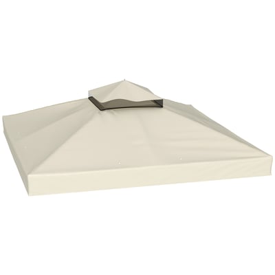 Toit de cabine de rechange Tissu Oxford 600D OUTSUNNY