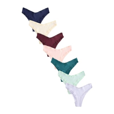 Culotte en dentelle et coton, lot de 7 NEXT