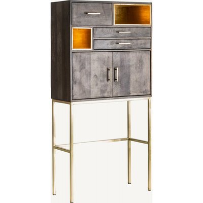 Armoire en bois de mangue, moderne, Vex RECOLLECTION