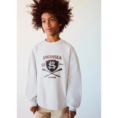 Sweat-shirt coton imprimé MANGO KIDS