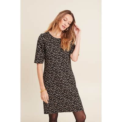Robe droite manches courtes BREAL