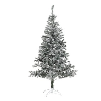 Sapin de Noël "Floqué" 180cm vert floqué blanc FEERIC LIGHTS & CHRISTMAS