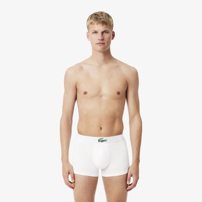 Lot de 3 boxers courts jersey stretch LACOSTE