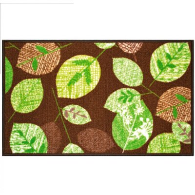 Tapis multi usage rectangle 50 x 80 CM vegetal DOUCEUR D'INTÉRIEUR