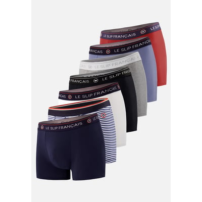 Lot de 7 boxers en coton Redoutable LE SLIP FRANCAIS