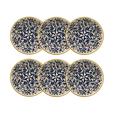 Lot de 6 coupelles à motif en grès 16cm, HERACLEE NOVASTYL