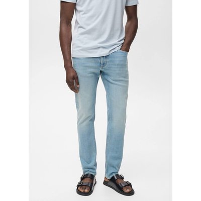 Jean Jan slim-fit effet usé MANGO MAN
