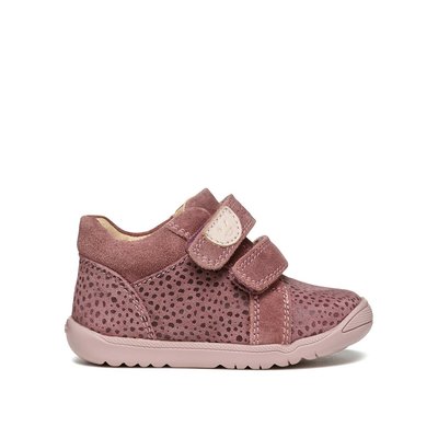 Sneakers in leer met klittenband, eerste stapjes, Macchia GEOX