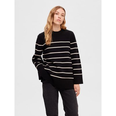 Pull ample noir femme La Redoute