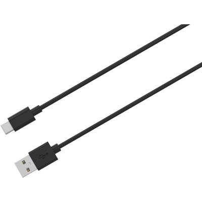 Câble USB-C vers USB 90cm Noir LISTO