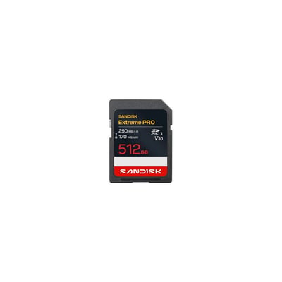 Carte SD Extreme PRO 512GB SDXC SANDISK