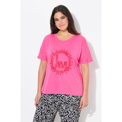 T-shirt oversize. Col rond et manches ULLA POPKEN