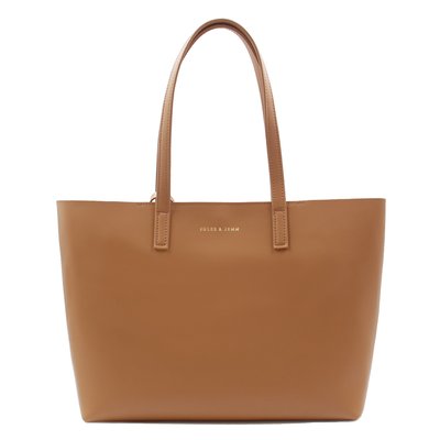 Sac cabas cuir lisse JULES & JENN