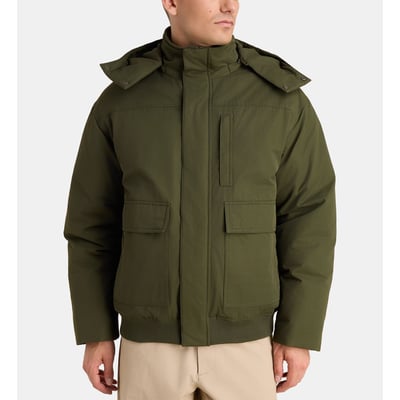 Blouson ranorak droit en coton mélangé GALERIES LAFAYETTE