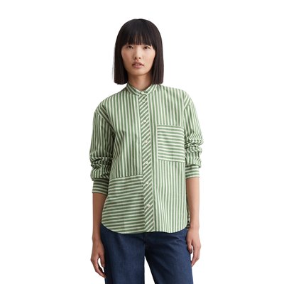Blouse à rayures patchwork oversize en popeline Papertouch MARC O’POLO DENIM
