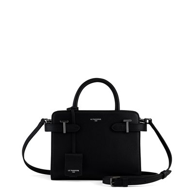 Sac à main petit modèle en cuir grainé EMILIE LE TANNEUR