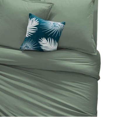 Housse de couette coton uni Couleur moderne EDEN