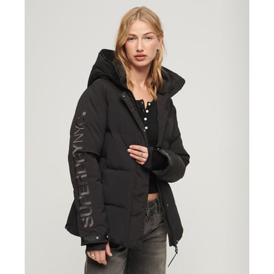 Parka rembourrée à capuche City Wind SUPERDRY