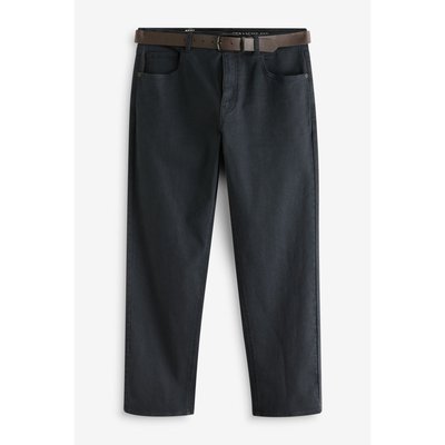 Jean authentique avec ceinture coupe droite NEXT