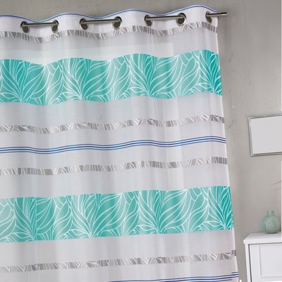Voilage en jacquard à rayures horizontales colorées HOME MAISON