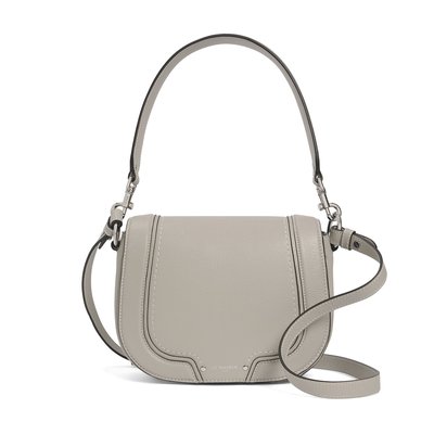 Sac bandoulière moyen modèle en cuir grainé ELLA LE TANNEUR