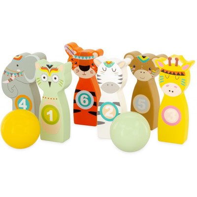 Jeu de quilles Animaux 10 cm ULYSSE