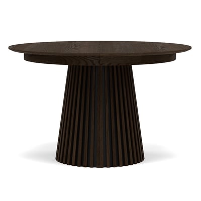 Table à manger ronde extensible bois 4-8pl, FREYA LISA DESIGN