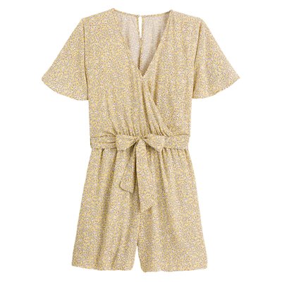 Combishort forme cache-cœur imprimé floral LA REDOUTE COLLECTIONS