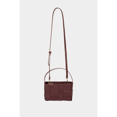 Sac tressé similicuir MORGAN