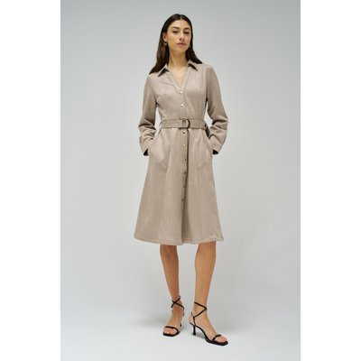 ROBE CHEMISIER EN DAIM SALSA JEANS