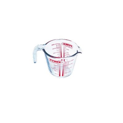 Broc mesureur en verre 0,5L PYREX