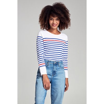 Marinière col bateau en coton épais REMPART ARMOR-LUX