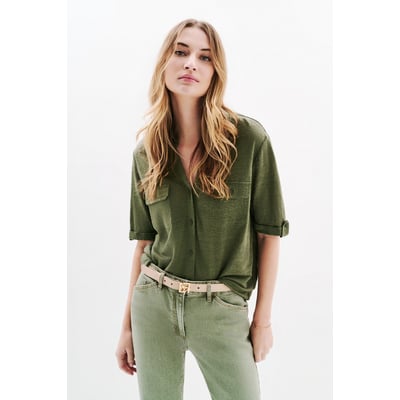 Chemise ample en lin ESTELA CAROLL