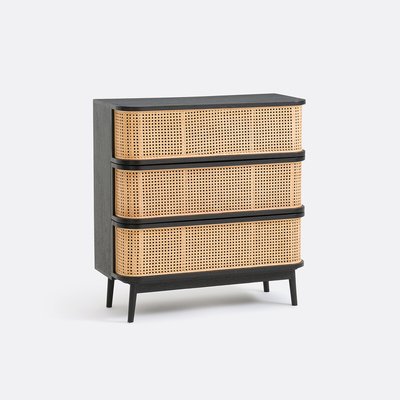Commode 3 tiroirs en cannage Laora LA REDOUTE INTERIEURS