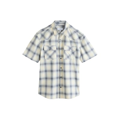 Chemise à carreaux western et manches courtes NEXT