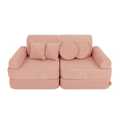 Canapé modulable velours SLIMCORDE MEOW BABY