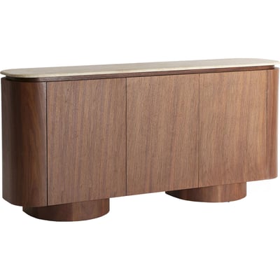 Buffet contemporain en bois de noyer RECOLLECTION