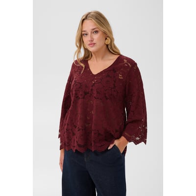 Blouse à manches courtes KAFFE CURVE