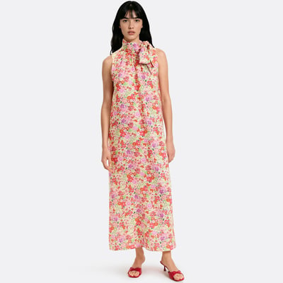 Floral Print Sleeveless Maxi Dress LA REDOUTE COLLECTIONS