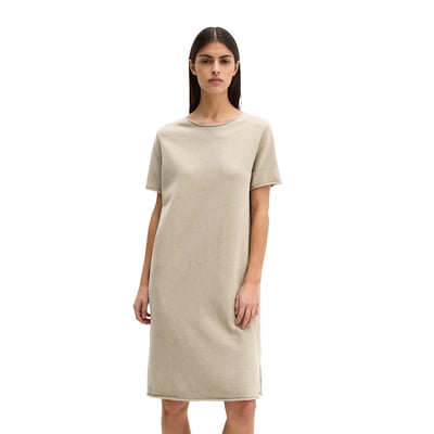 Robe en maille fine loose en mélange coton organique-lin MARC O'POLO