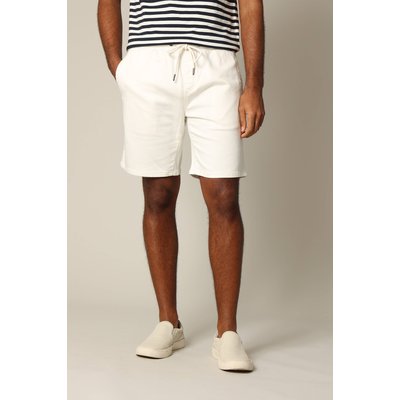 Short en maille denim avec taille élastiquée et finition garment wash TULINO DEELUXE
