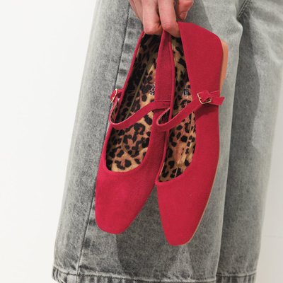 Ballerines en cuir suédé PROMOD