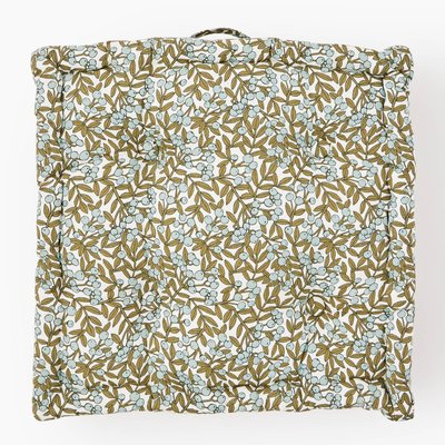 Coussin de sol imprimé, 50x50x10cm, 100% coton MONOPRIX