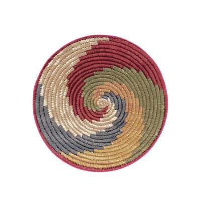 Tapis d'extérieur & intérieur rond KENYA BENUTA 