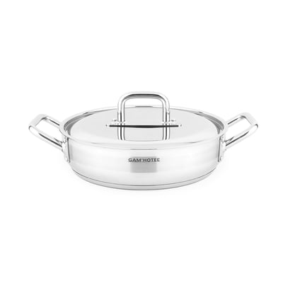 Sautoir inox - 32cm induction GAM HOTEL