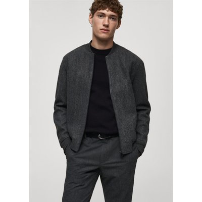 Bomber flanelle regular-fit MANGO MAN